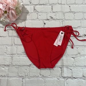 NWT Victoria’s Secret Red Bikini Bottom